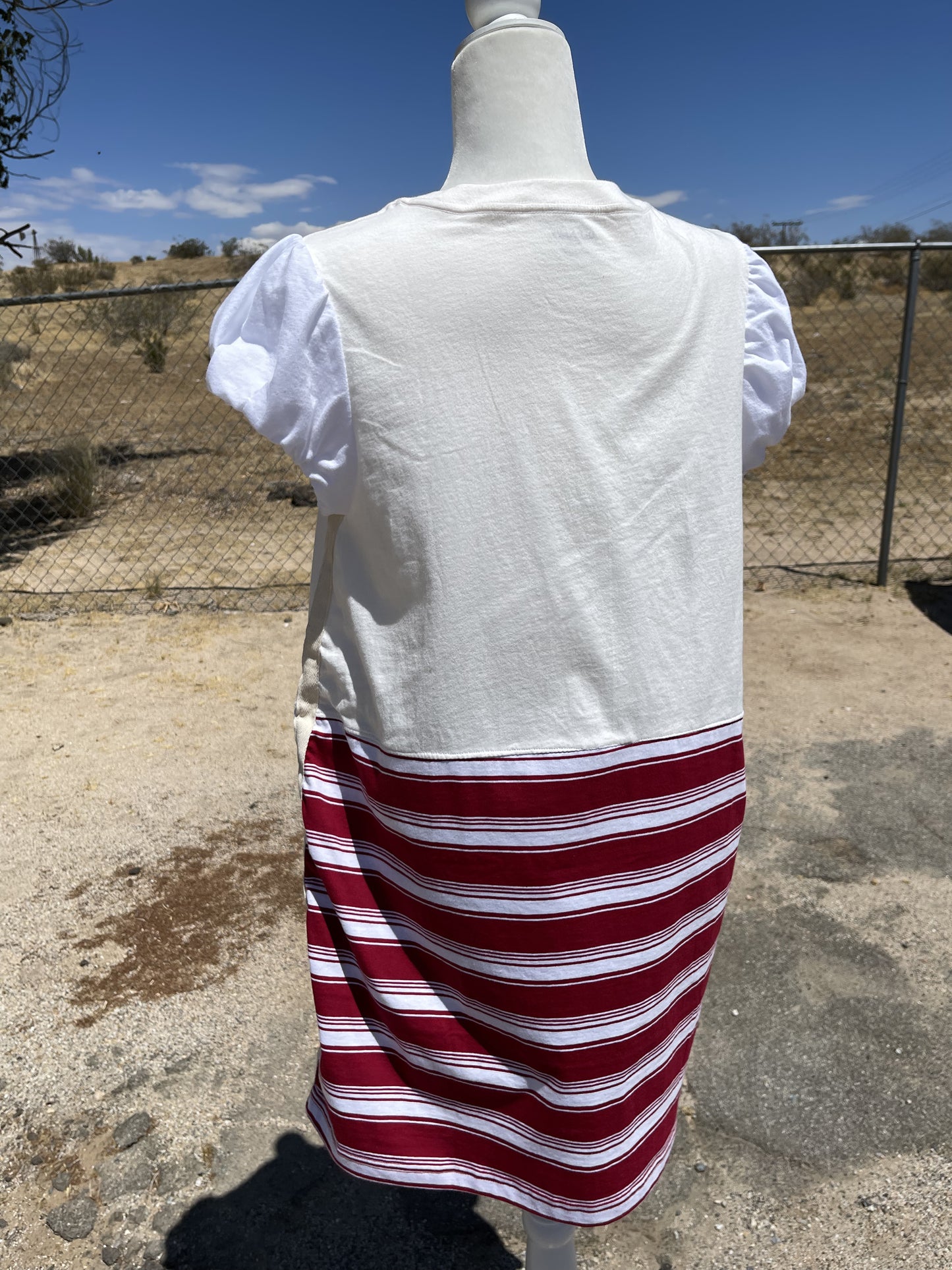 Cali Patchwork T-Shirt Dress