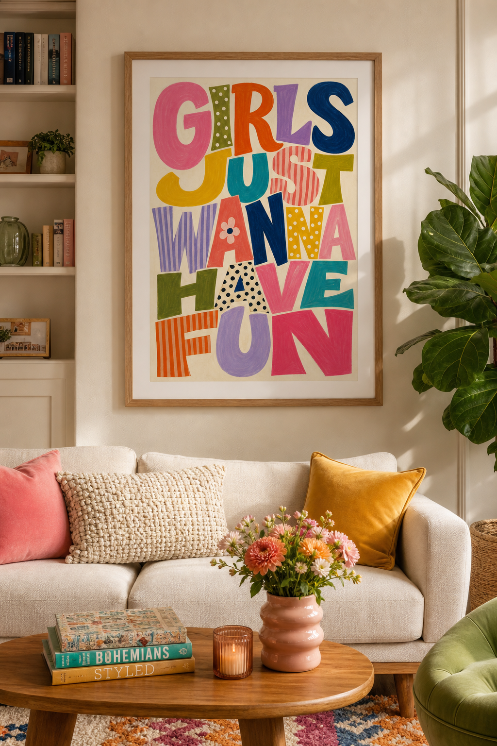 Girls Just Wanna Have Fun Poster