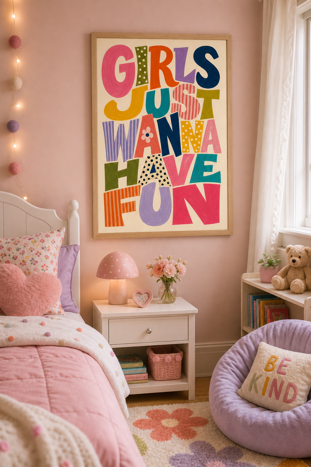 Girls Just Wanna Have Fun Poster