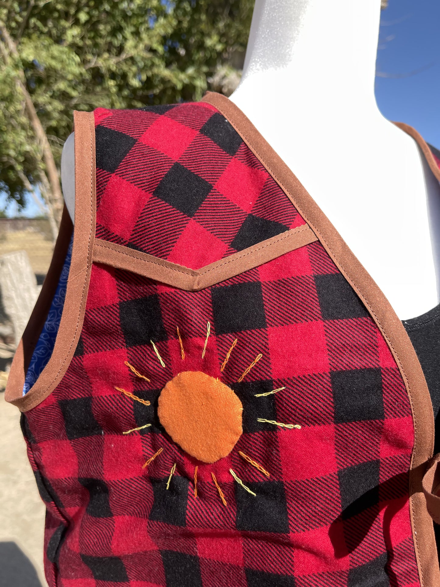 Western Collage Vest