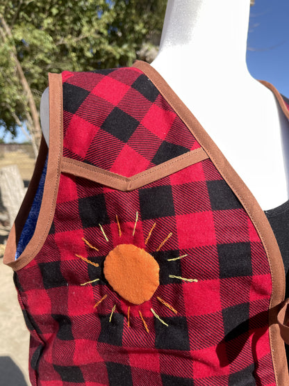 Western Collage Vest