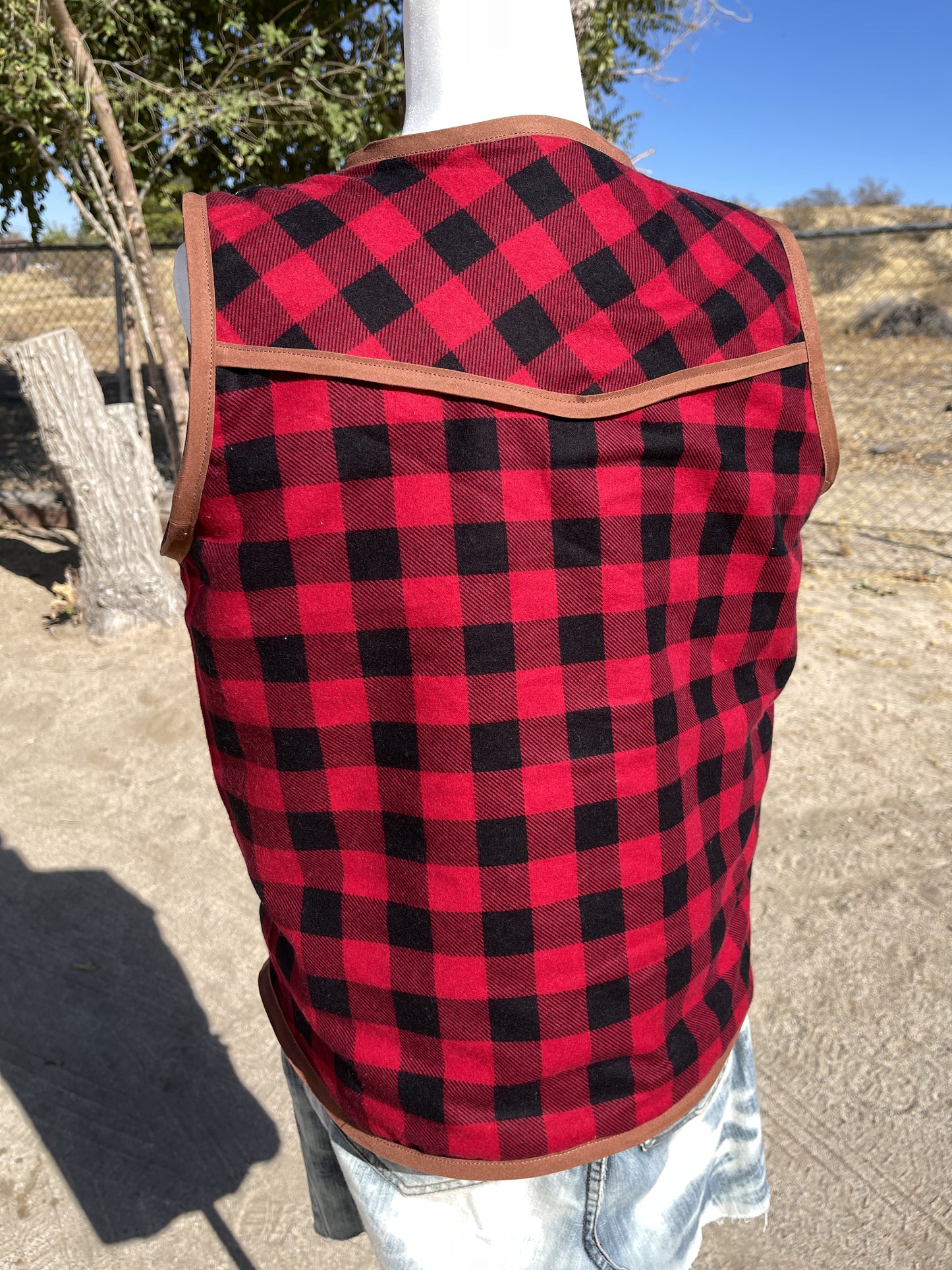 Western Collage Vest