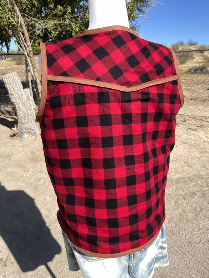 Western Collage Vest