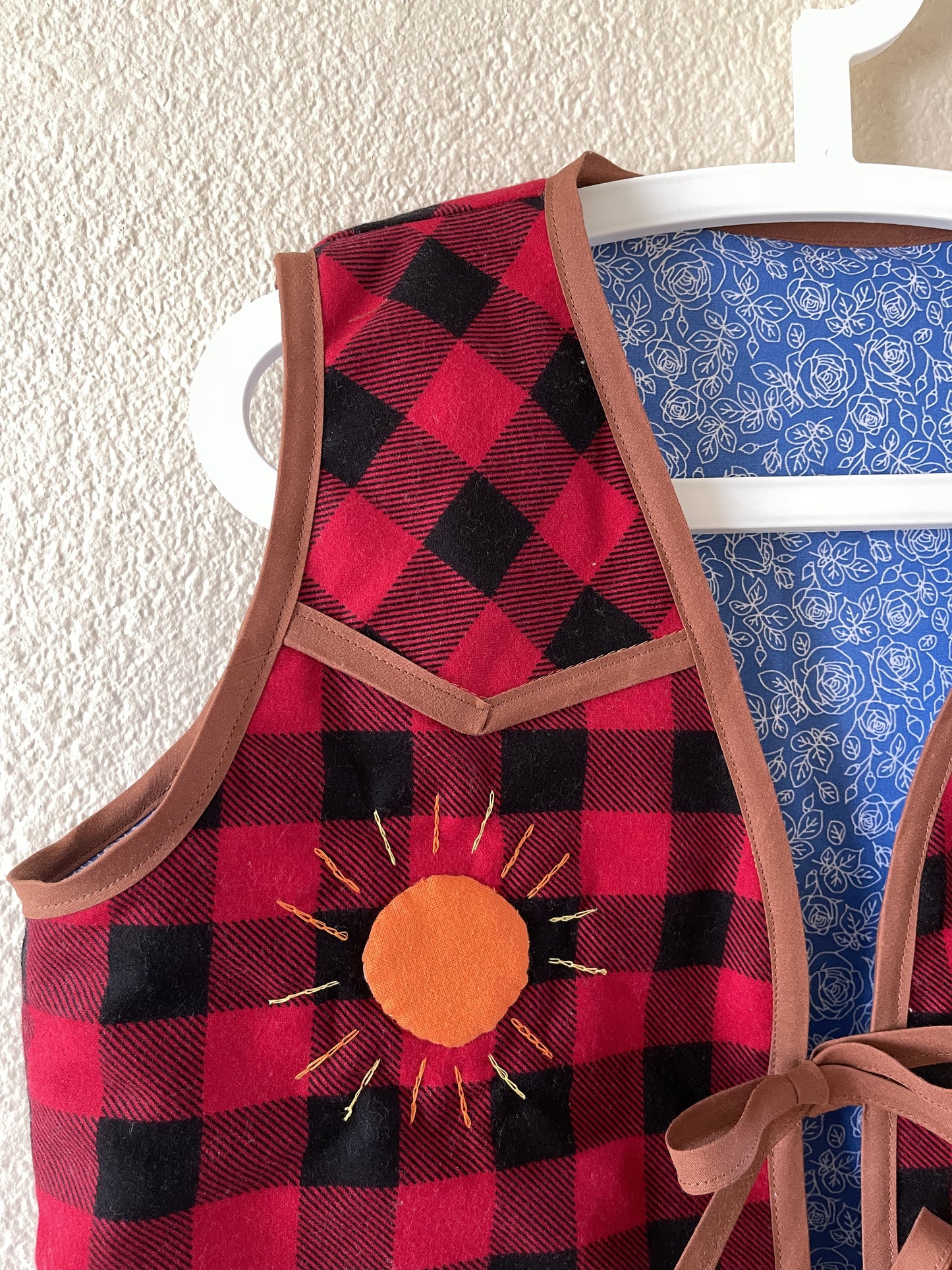 Western Collage Vest