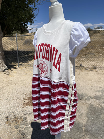 Cali Patchwork T-Shirt Dress