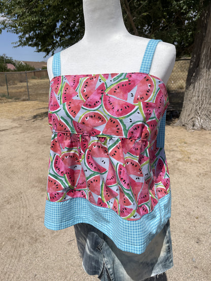 Watermelon Babydoll Dress