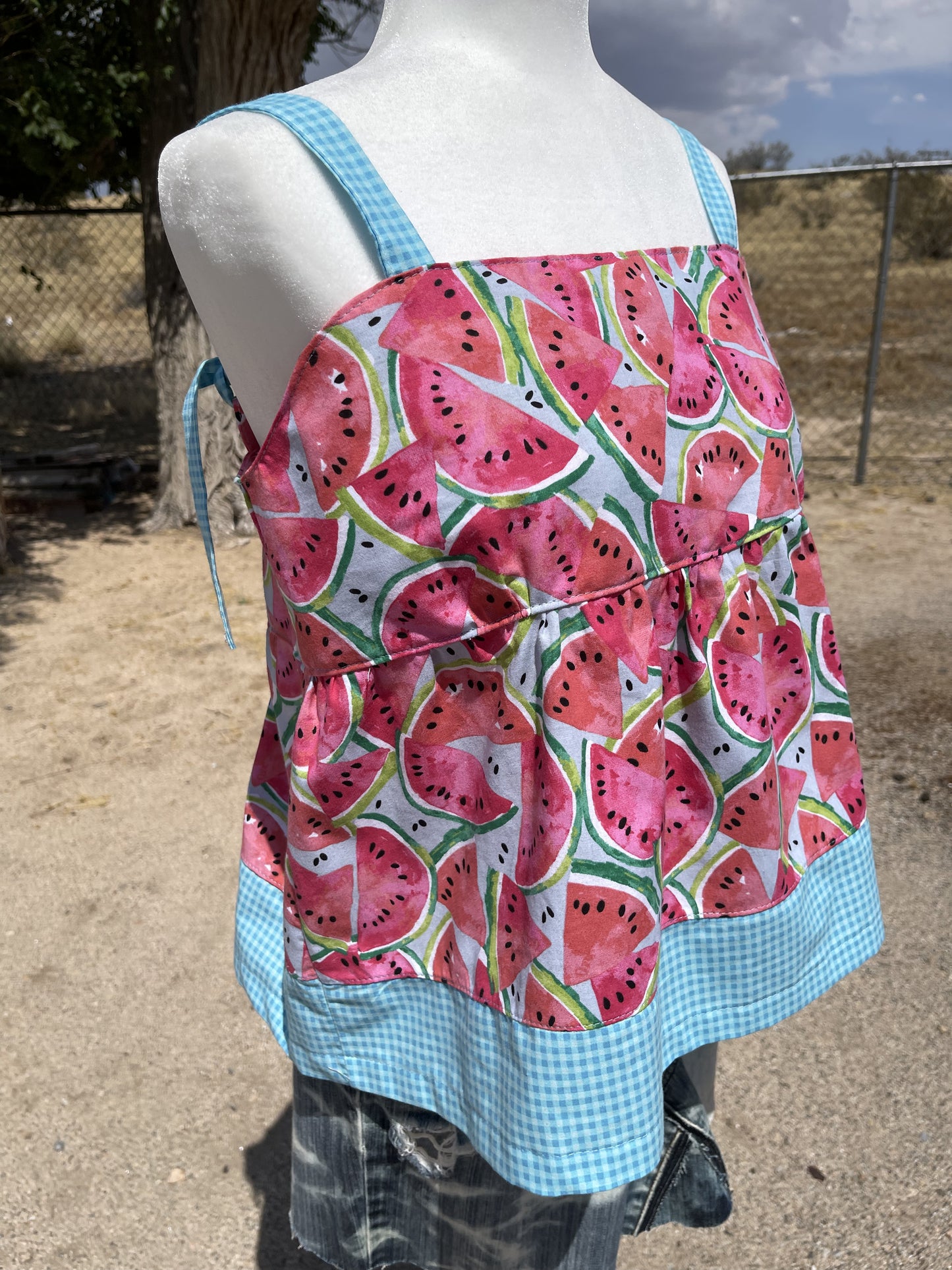 Watermelon Babydoll Dress