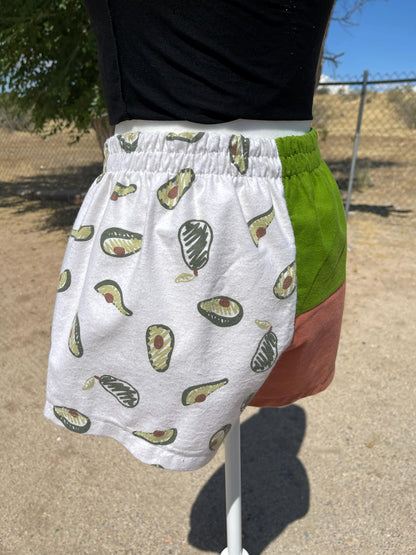 Handmade Avocado Shorts