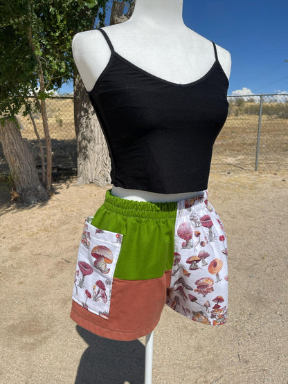 Handmade Mushroom Shorts