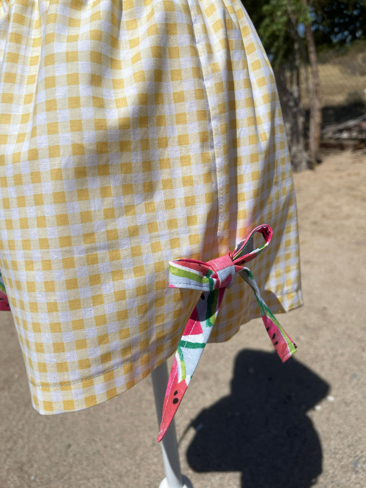 Handmade Fruit Patchwork Shorts