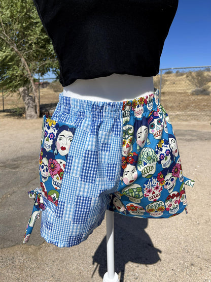 Handmade Los Muertos Shorts