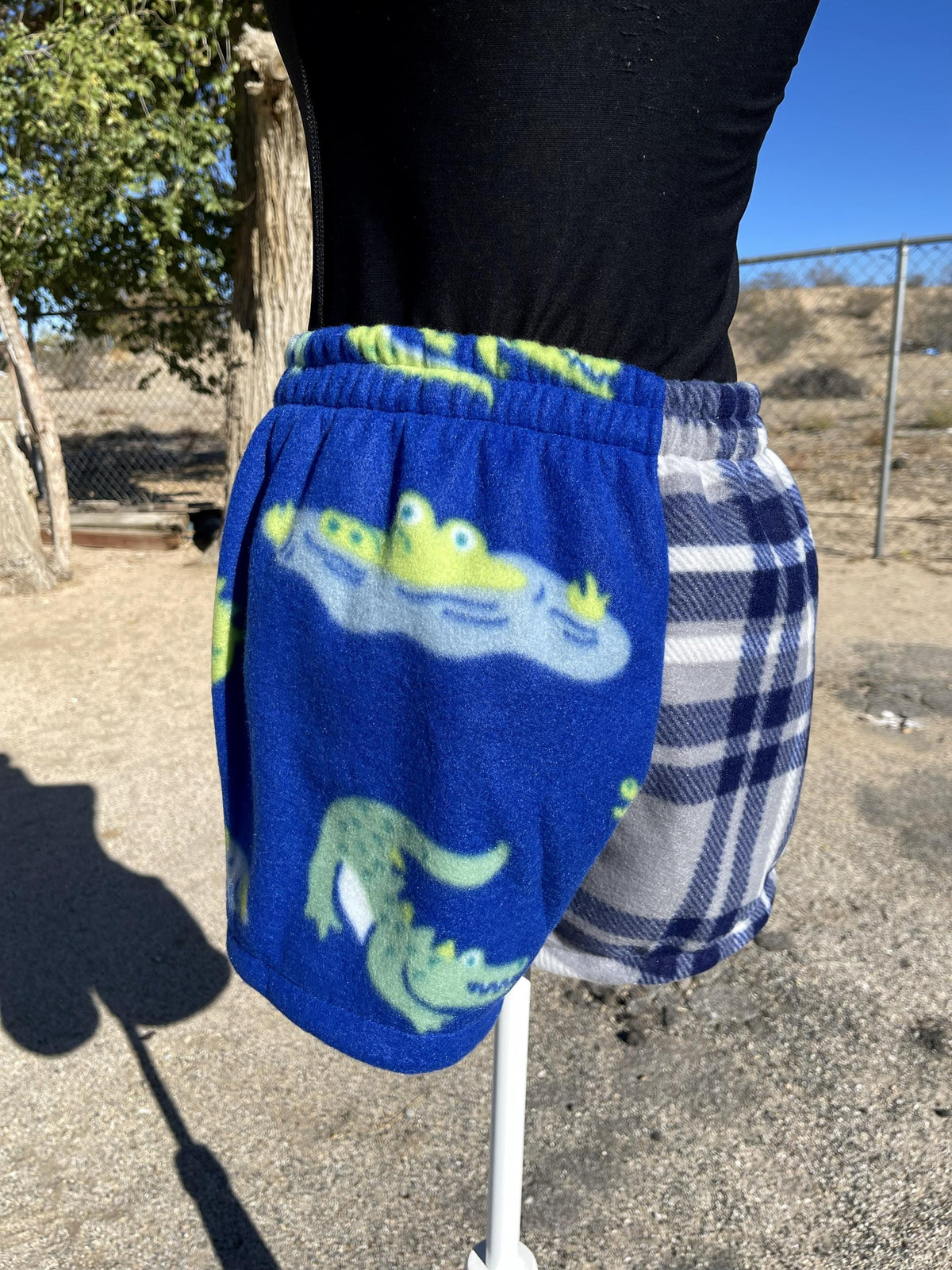 Handmade Crocodile Shorts