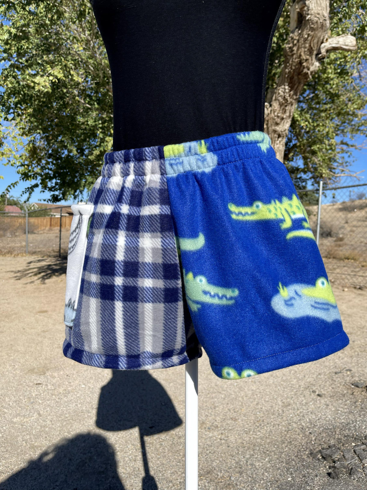 Handmade Crocodile Shorts