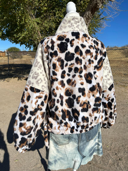 Handmade Leopard & Cheeta Jumper