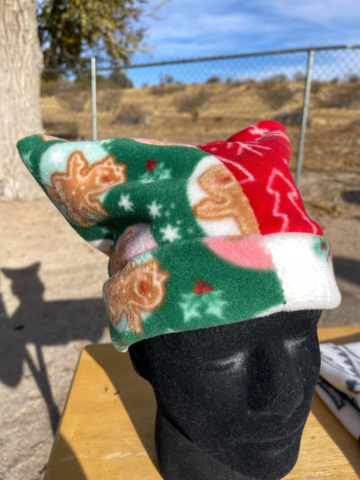 Handmade Reversible Christmas Beanie