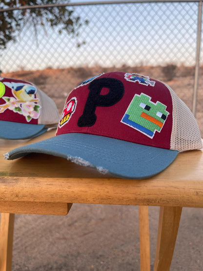 Upcycled Meme Trucker Hat