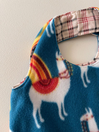 Handmade Reversible Llama Tote Bag