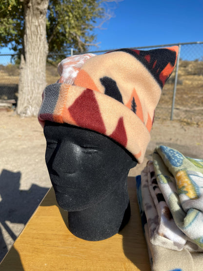 Handmade Reversible Wildlife Beanie