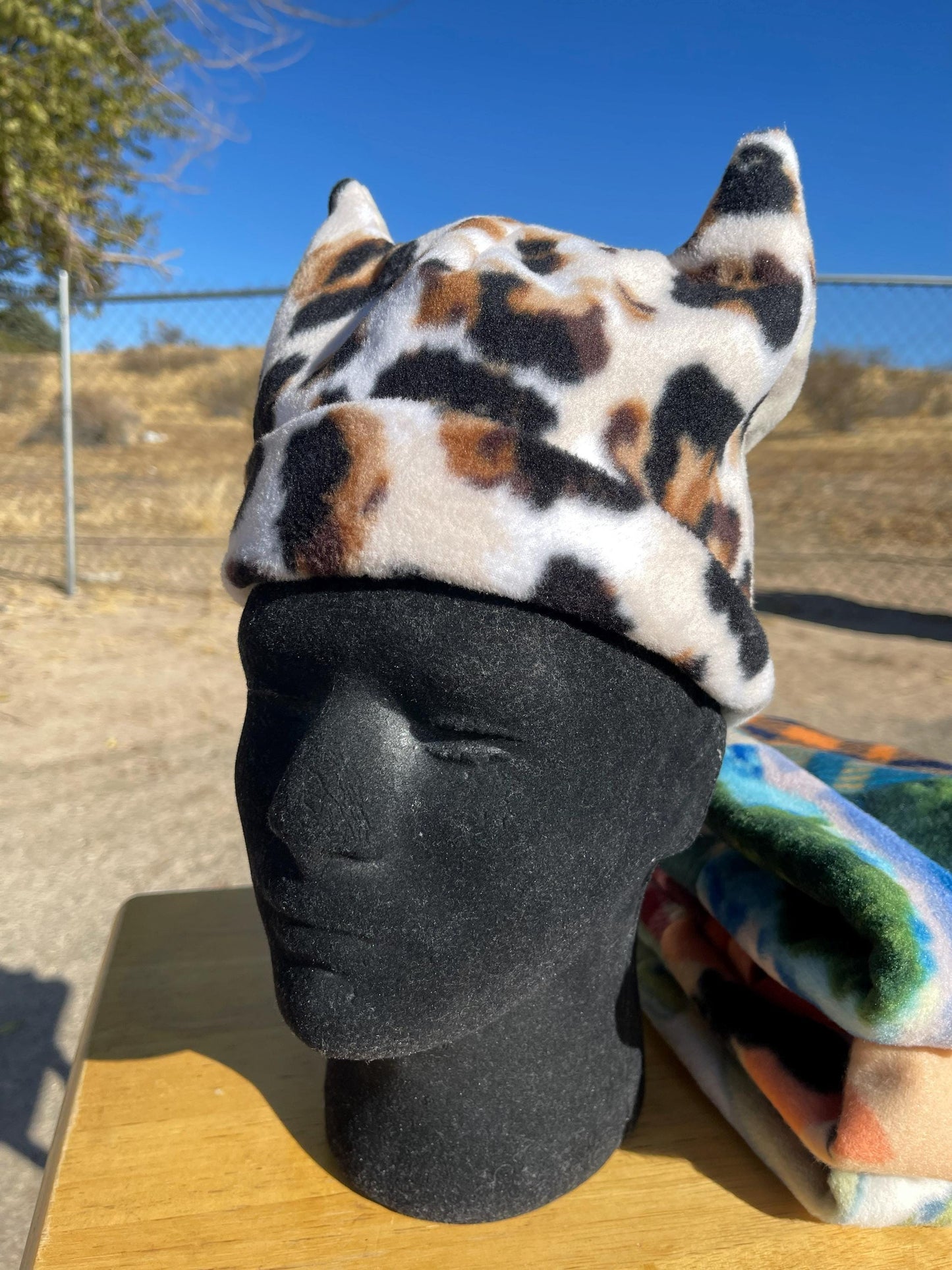 Handmade Youth Reversible Monster Beanie