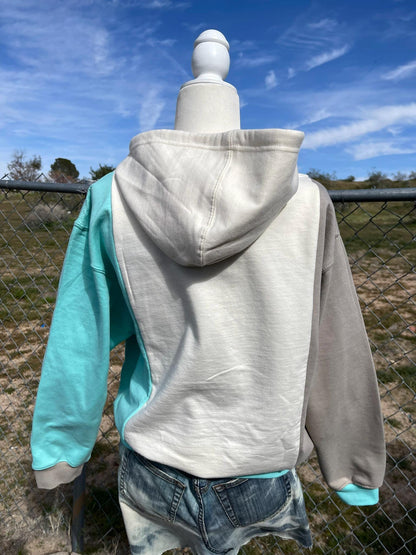 Upcycled LA Hoodie - Cream