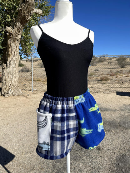 Handmade Crocodile Shorts