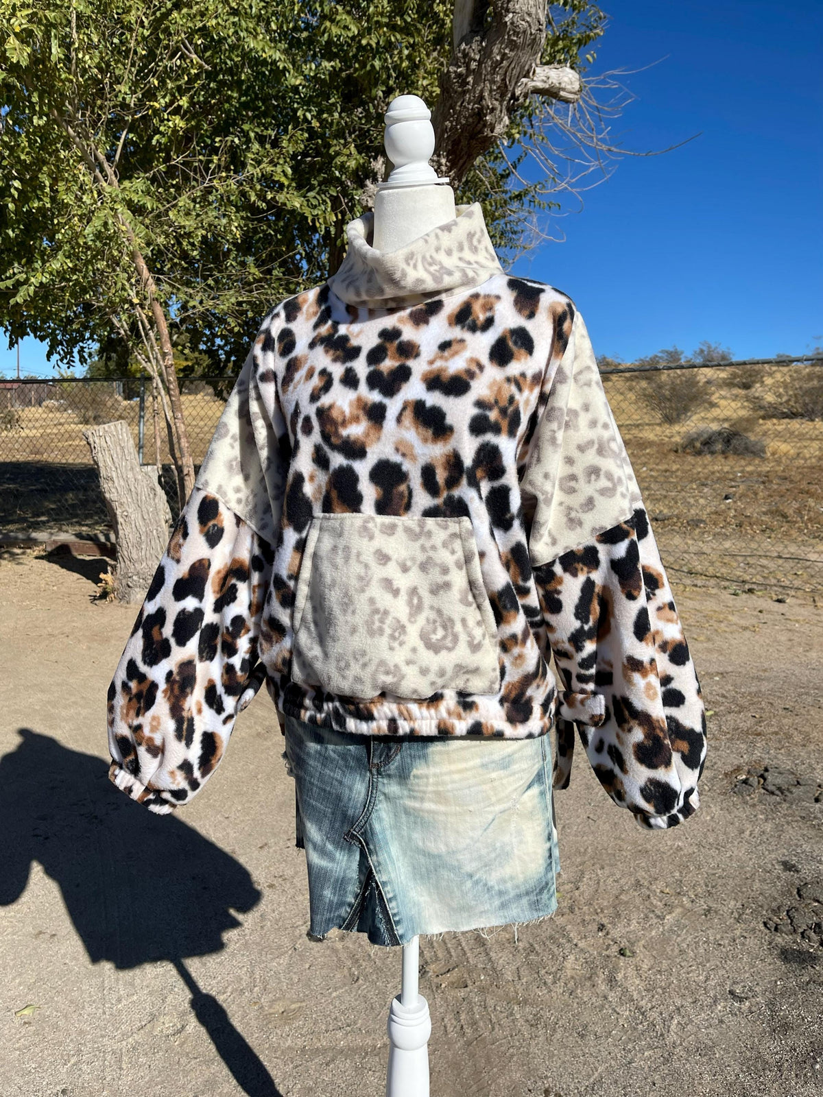 Handmade Leopard & Cheeta Jumper