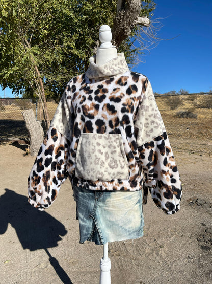 Handmade Leopard & Cheeta Jumper