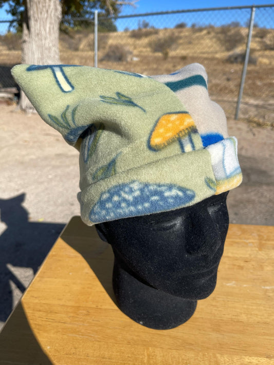 Handmade Reversible Frog Beanie