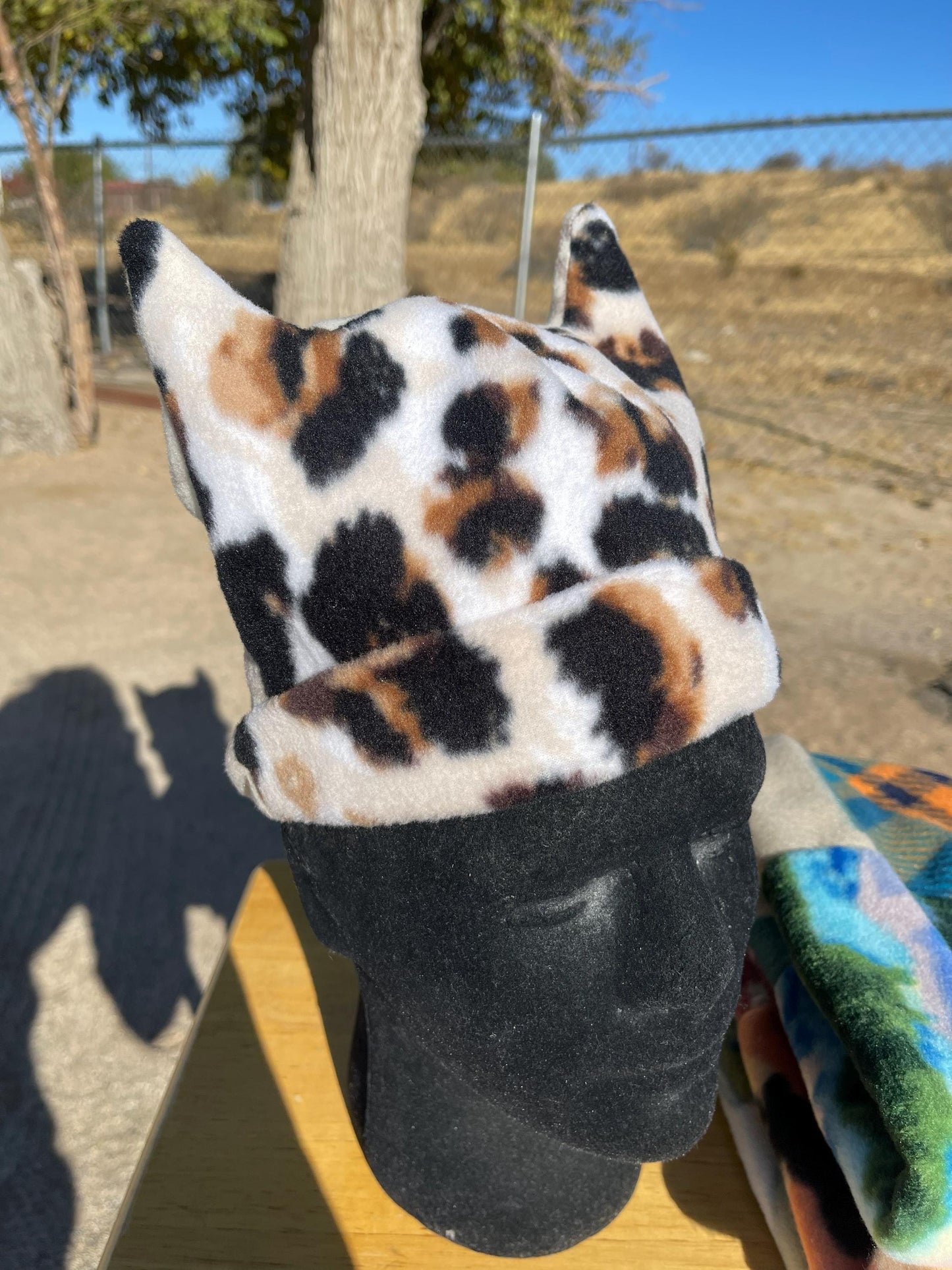 Handmade Youth Reversible Monster Beanie