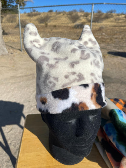 Handmade Youth Reversible Monster Beanie