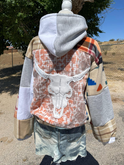 Upcycled Wander West Hoodie