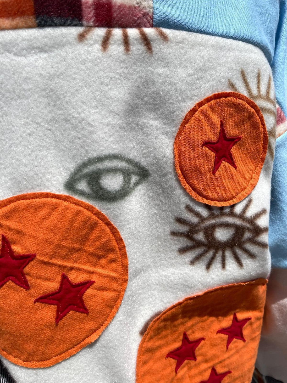 Upcycled Dragon Ball Z Hoodie