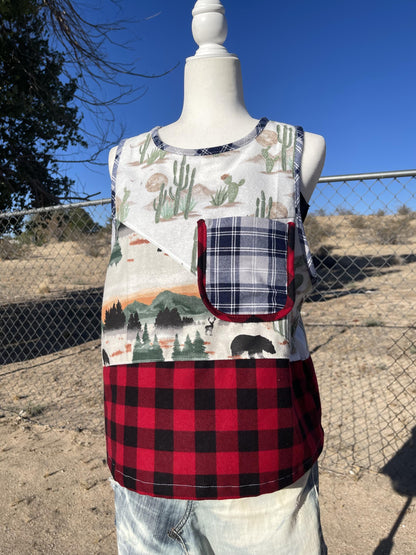 Handmade Patchwork Tank Top