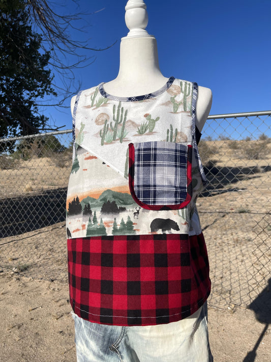 Handmade Patchwork Tank Top
