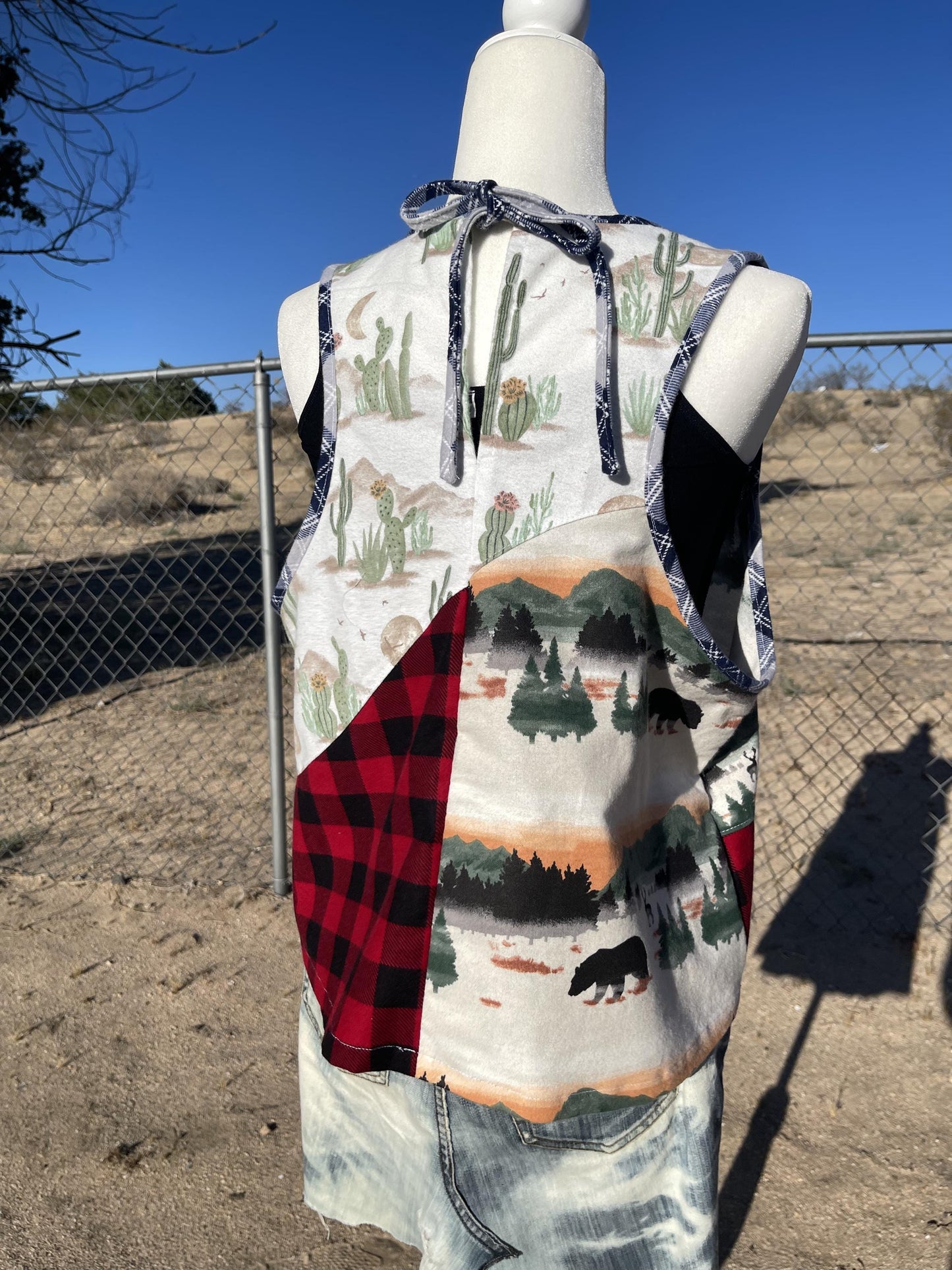 Handmade Patchwork Tank Top