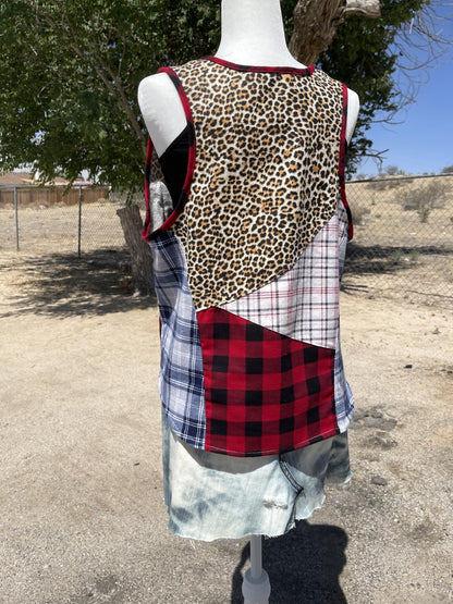 Handmade Patchwork Tank Top