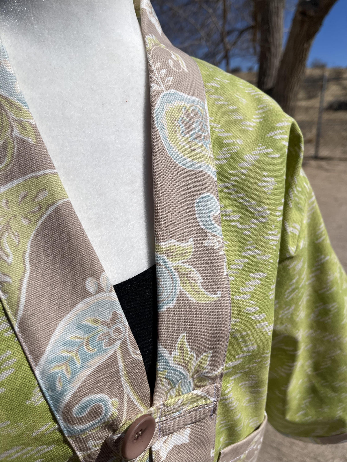 Handmade Kimono Jacket - Green
