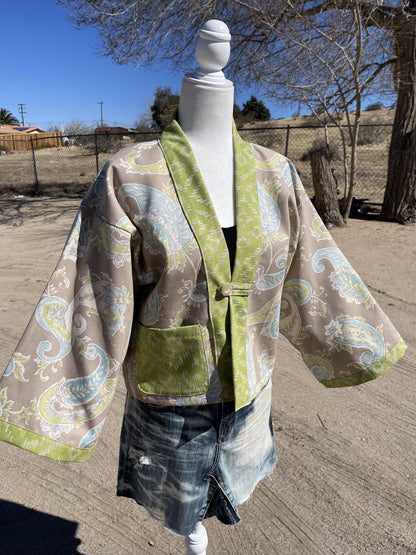 Handmade Kimono Jacket - Beige