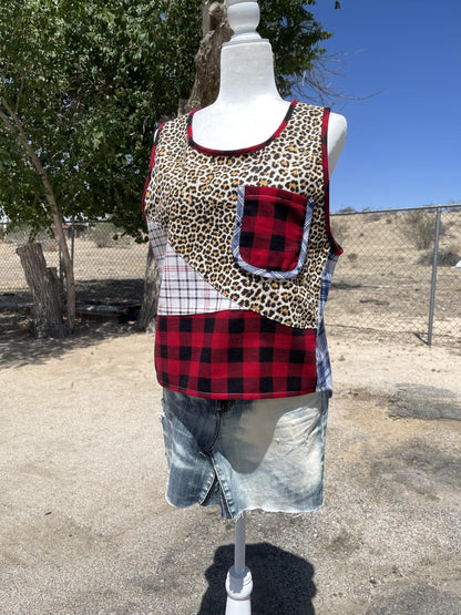 Handmade Patchwork Tank Top