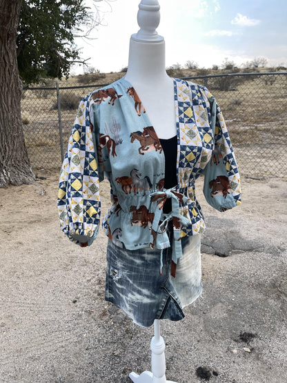 Handmade Western Blouse