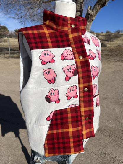Upcycled Kirby Puffer Vest