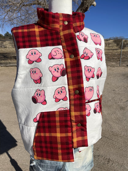 Upcycled Kirby Puffer Vest
