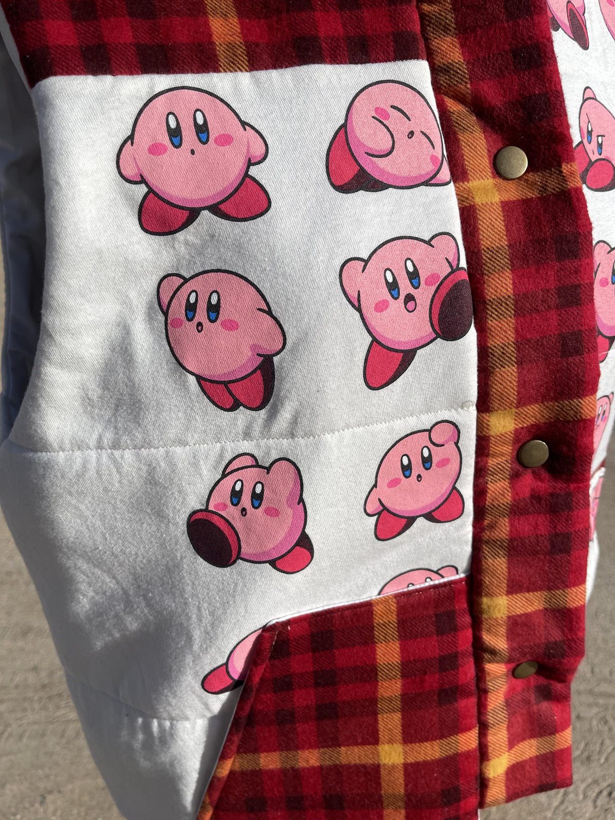 Upcycled Kirby Puffer Vest