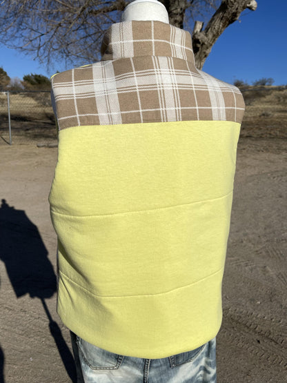 Upcycled Donkey Kong Puffer Vest
