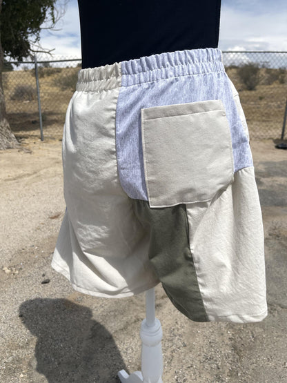 Upcycled Flower Shorts - Wild Love