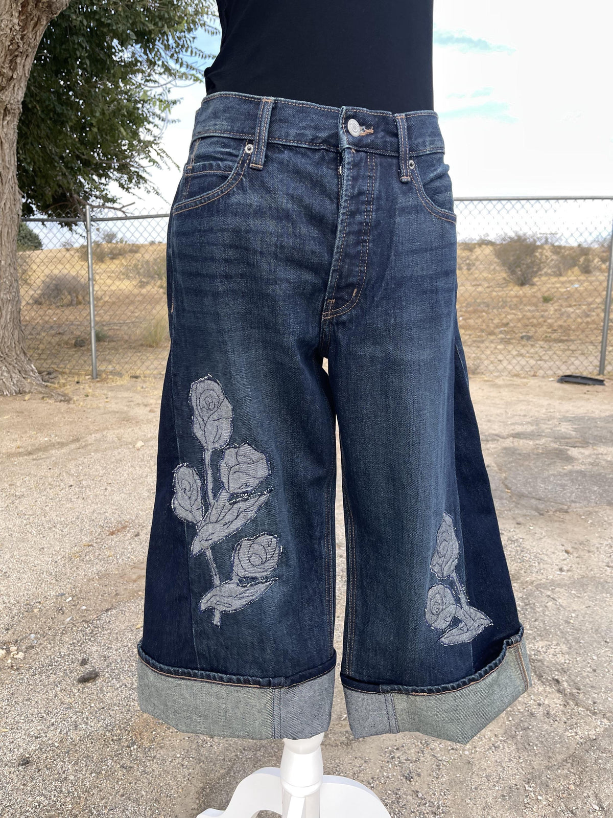 Rose Patch Culotte
