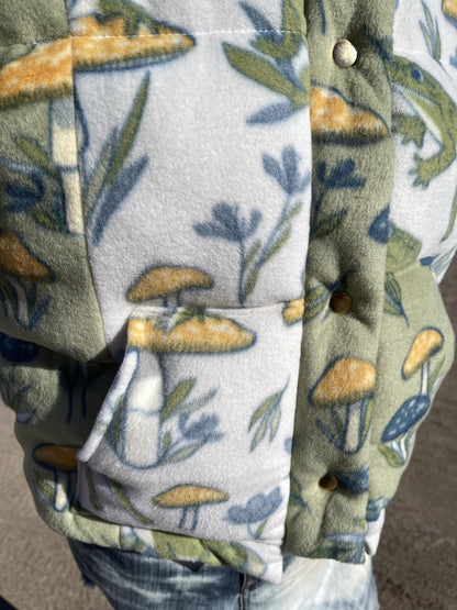 Handmade Frog Puffer Vest