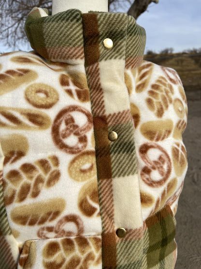 Handmade Bread Puffer Vest