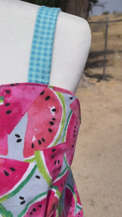 Watermelon Babydoll Dress