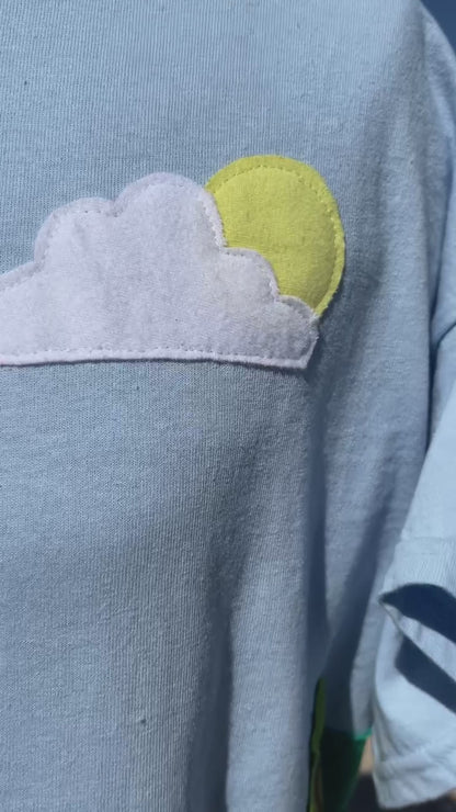 Farm Landscape Collage Tee